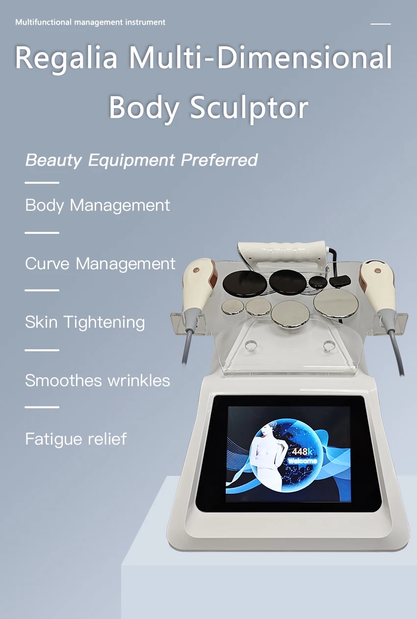 Body Brush - เครื่องเฟเวอร์มาสเตอร์ 448KHz - ใช้ RET-CET เพื่อกระชับผิวและปรับรูปร่าง
