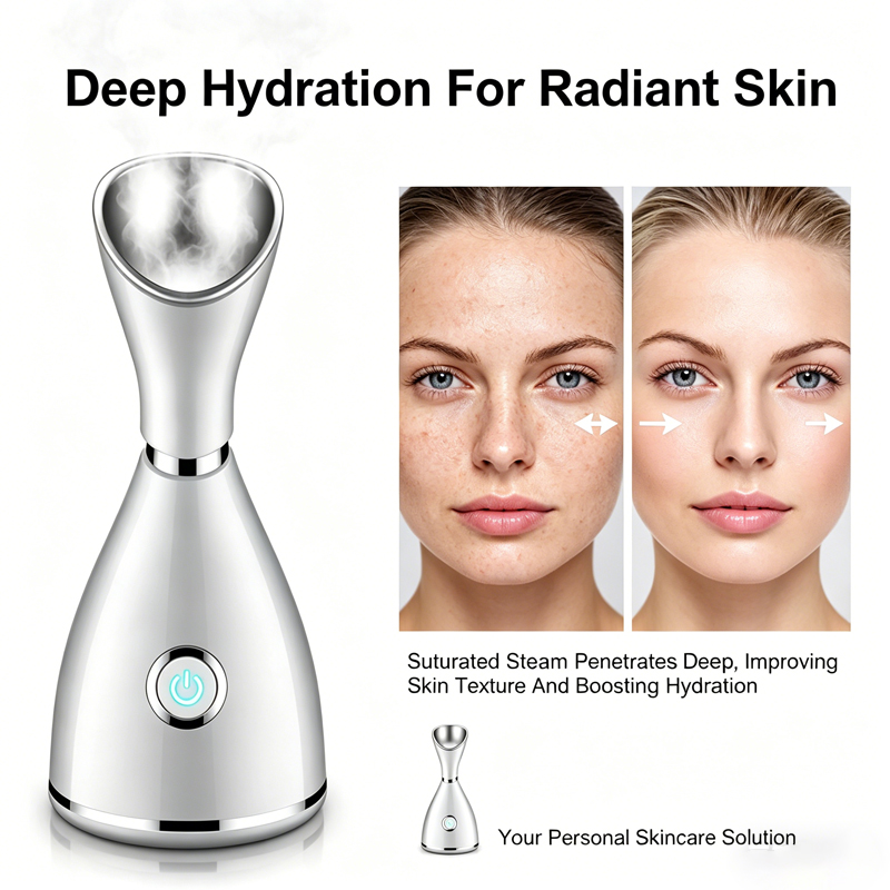 Face Steamer - เครื่องพ่นไอน้ำนาโน 70 มล. สำหรับใบหน้า อบไอน้ำร้อน บำรุงผิว