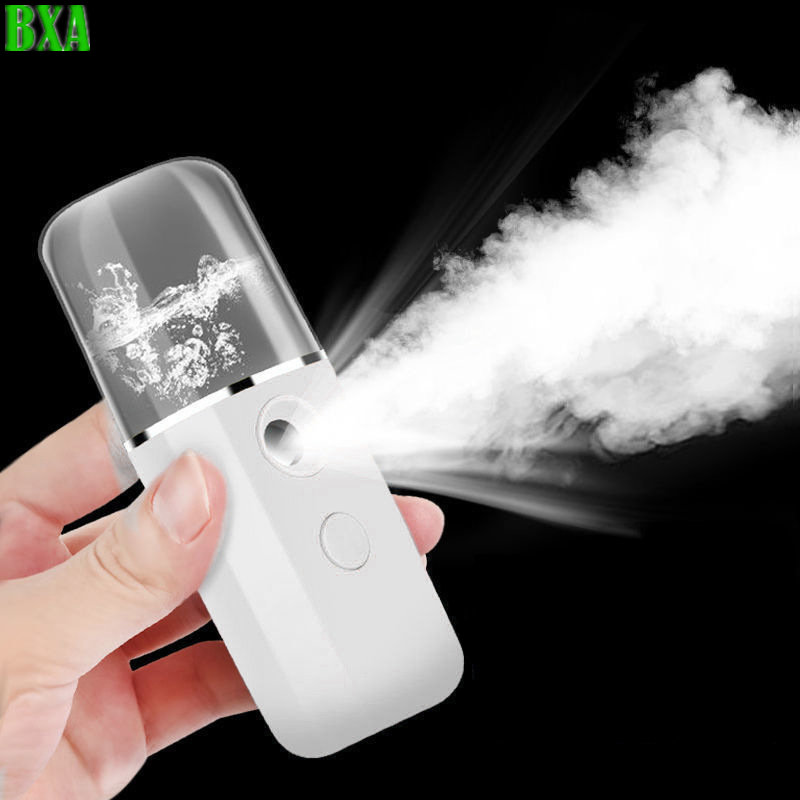 Face Steamer - เครื่องพ่นละอองน้ำแบบชาร์จไฟได้ใหม่ เครื่องเพิ่มความชื้นในอากาศ เครื่องพ่นไอน้ำบำรุงผิวหน้า อุปกรณ์เสริมความงาม เครื่องมือดูแลผิวหน้า