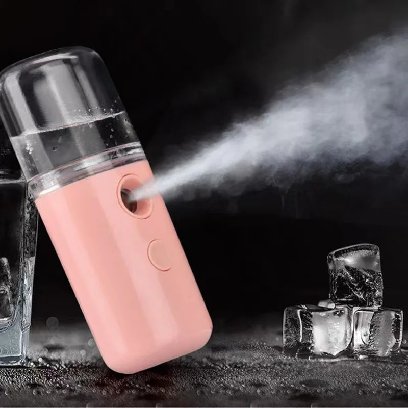 Face Steamer - มินิแบบพกพา Humidifier Steamer อุปกรณ์สเปรย์ความงาม Hydrating อุปกรณ์สเปรย์เย็นอุปกรณ์ชาร์จ