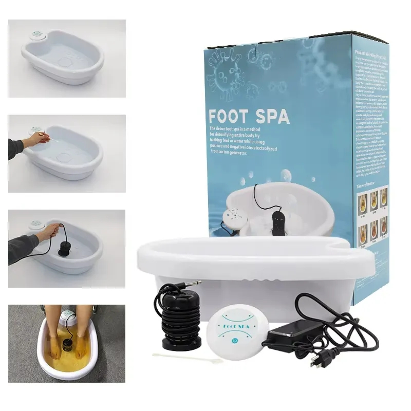 Bath Salts - Detox Ion สปาเท้าไฟฟ้า Bath เครื่องนวดเท้าทําความสะอาด Footspa