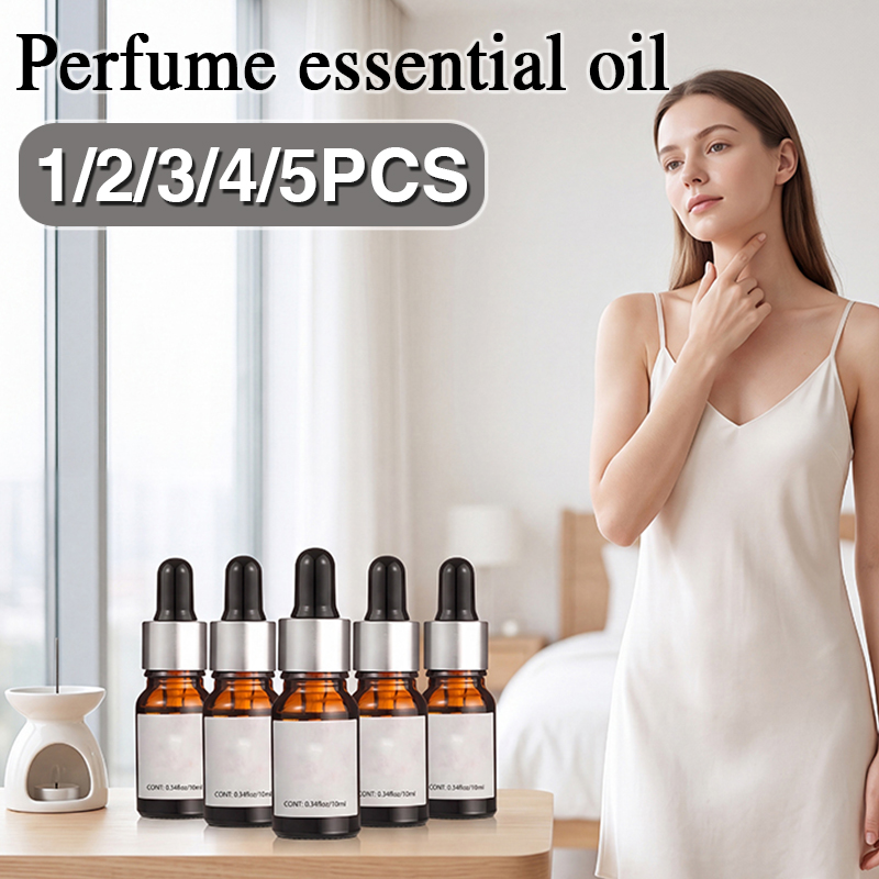 Body Oil - น้ำหอมออยล์ 1/2/3/4/5 ชิ้น, น้ำหอมสำหรับผู้ชายและผู้หญิง, กลิ่นหอมติดทนนาน, น้ำหอมออยล์สำหรับครอบครัว,