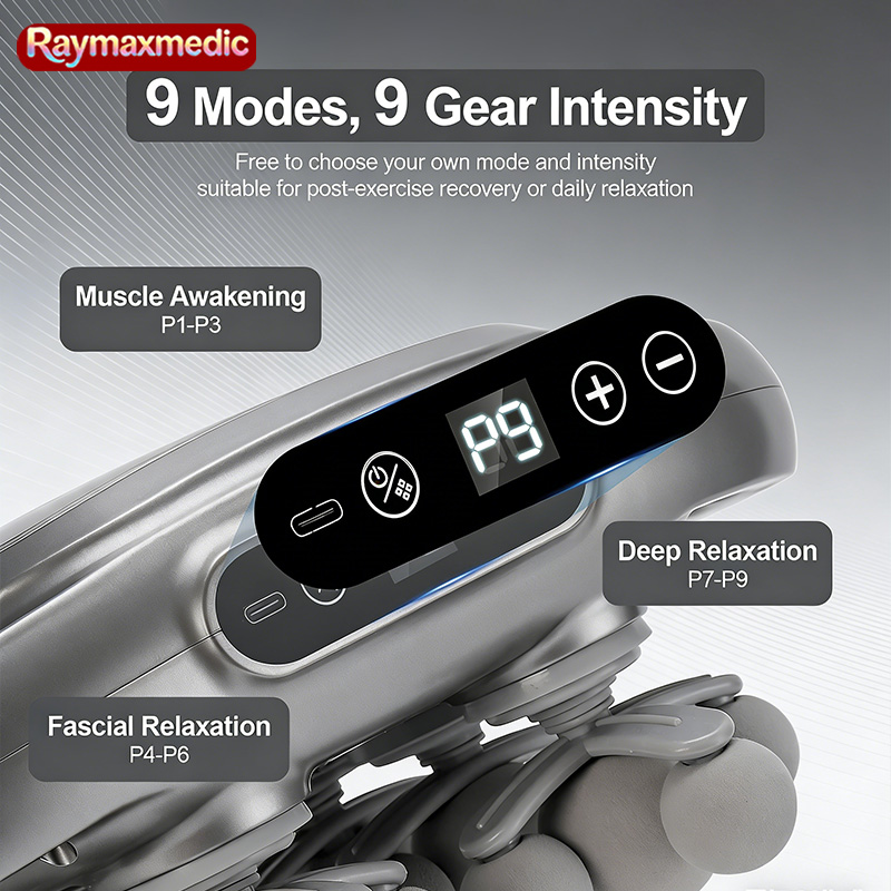 ปืนนวดกล้ามเนื้อ 22 หัว ระบบสั - Massage Gun บทวิจารณ์และราคา