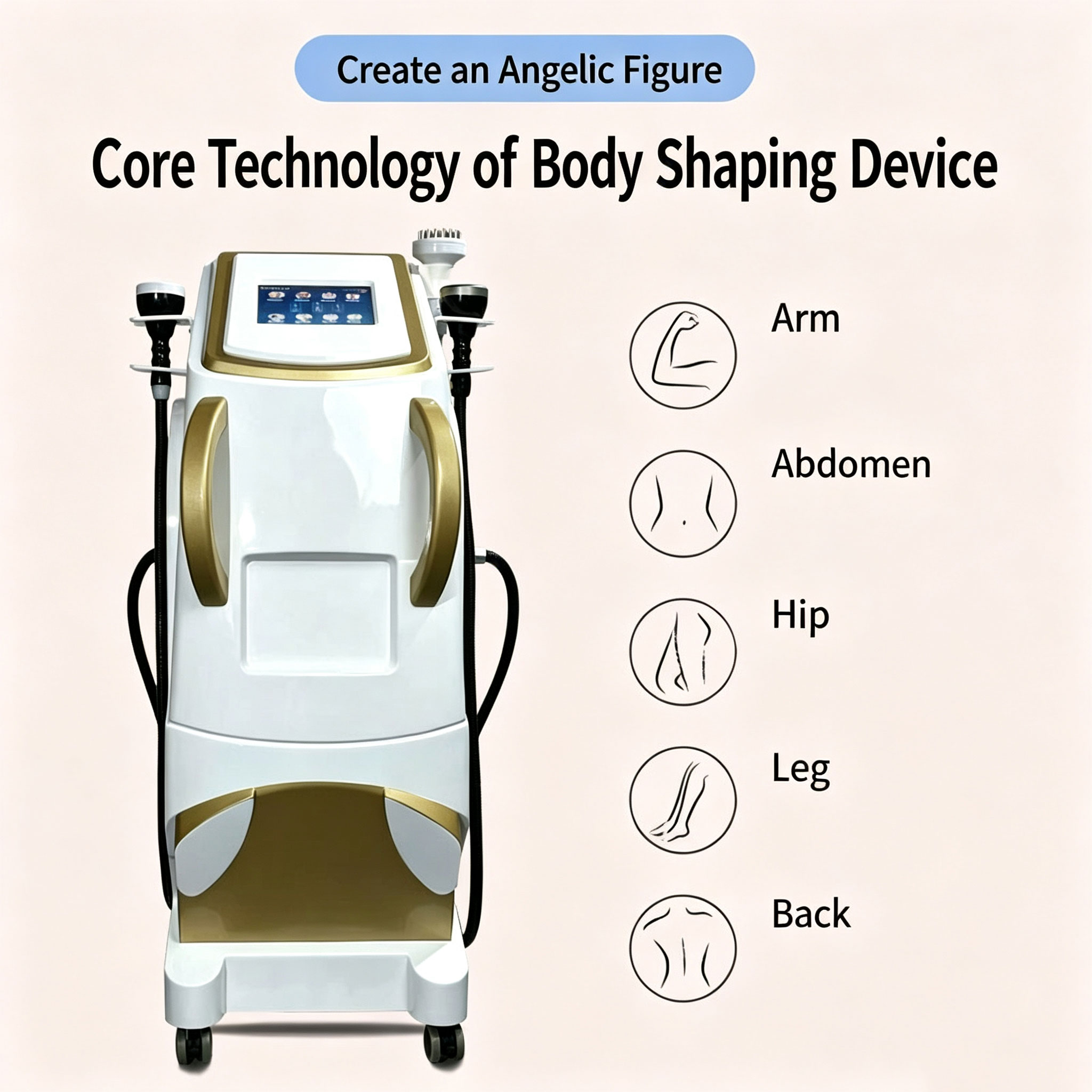 อุปกรณ์ปรับรูปร่างด้วยลมสำหรับ - Body Brush บทวิจารณ์และราคา