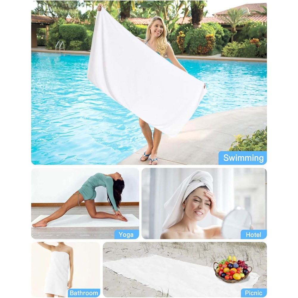 ผ้าขนหนูชายหาด 1 ชิ้น ผ้าขนหนู - Spa Towel บทวิจารณ์และราคา