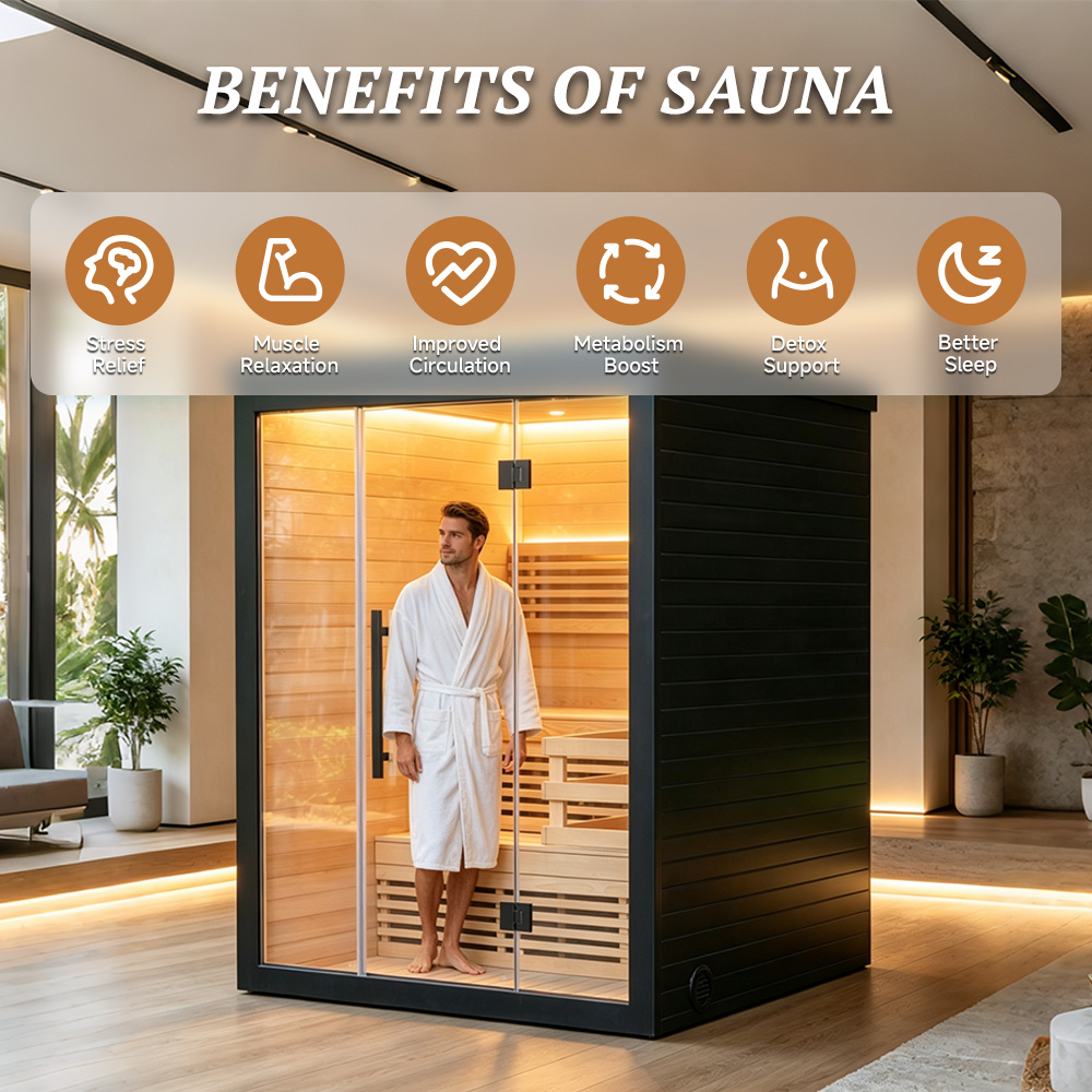 ซาวน่าฟินแลนด์สำหรับ 1-2 ท่าน  - Spa Wellness Gym บทวิจารณ์และราคา