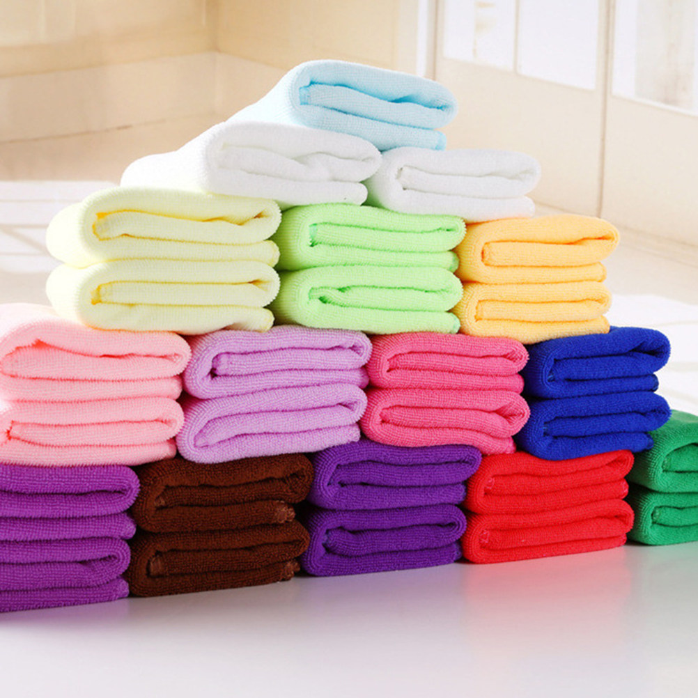 ผ้าเช็ดตัวไมโครไฟเบอร์โพลีเอสเ - Spa Towel บทวิจารณ์และราคา