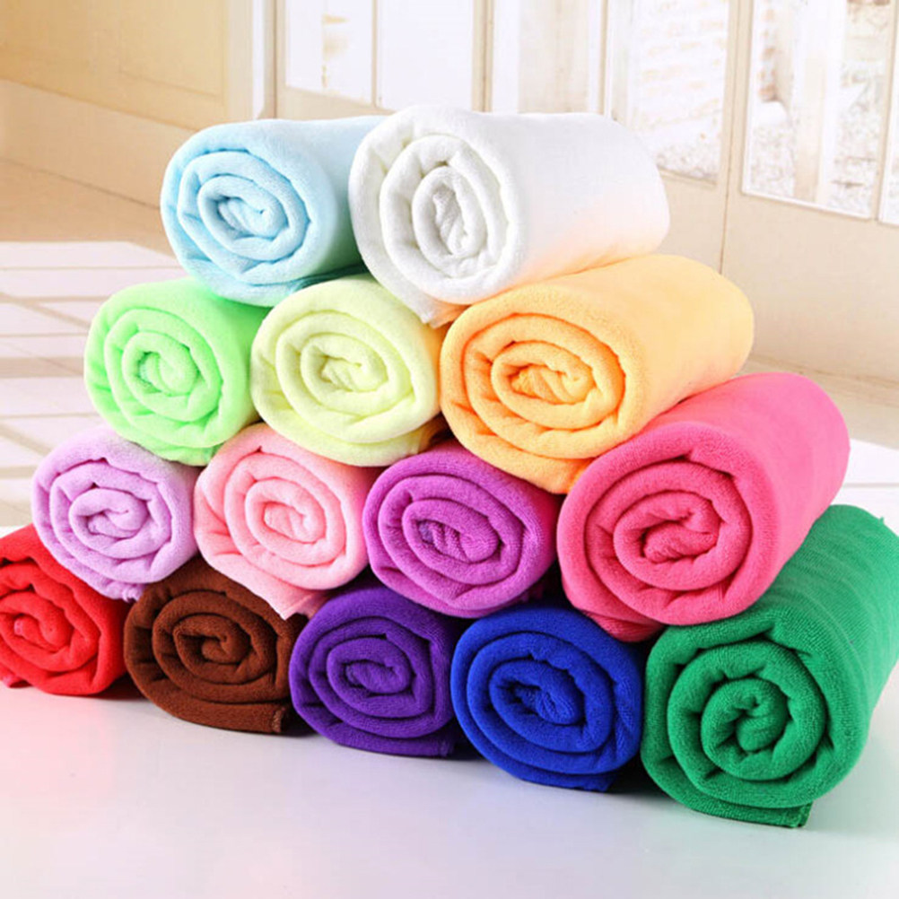 ผ้าเช็ดตัวไมโครไฟเบอร์โพลีเอสเ - Spa Towel บทวิจารณ์และราคา