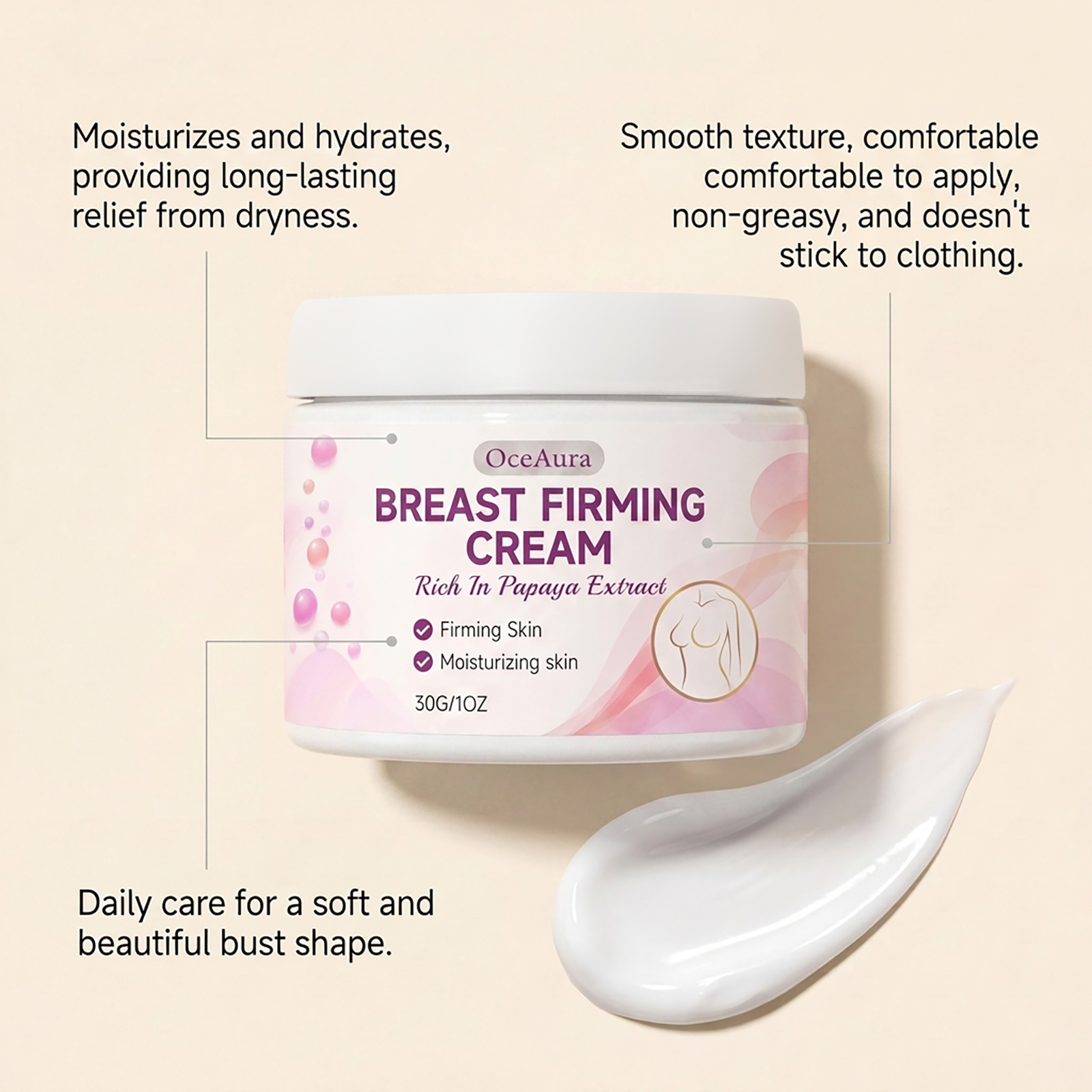 ครีมบำรุงหน้าอกสารสกัดมะละกอ ช - Spa Massager บทวิจารณ์และราคา