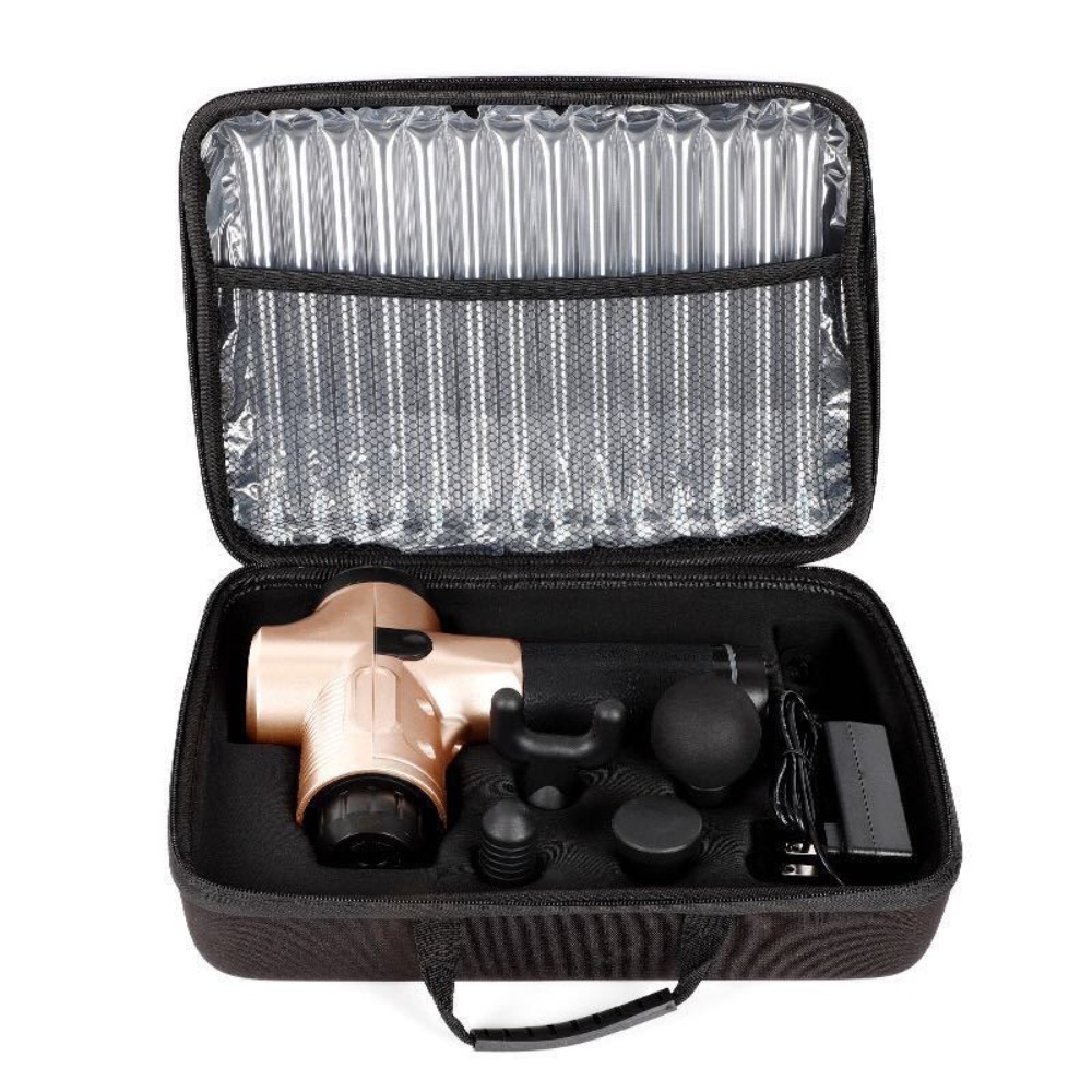 ปืนนวดกล้ามเนื้อแบบพกพา อุปกรณ - Massage Gun บทวิจารณ์และราคา