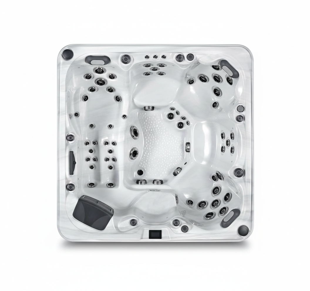 อ่างน้ำร้อนกลางแจ้งพร้อมอะคริล - Hot Tub บทวิจารณ์และราคา