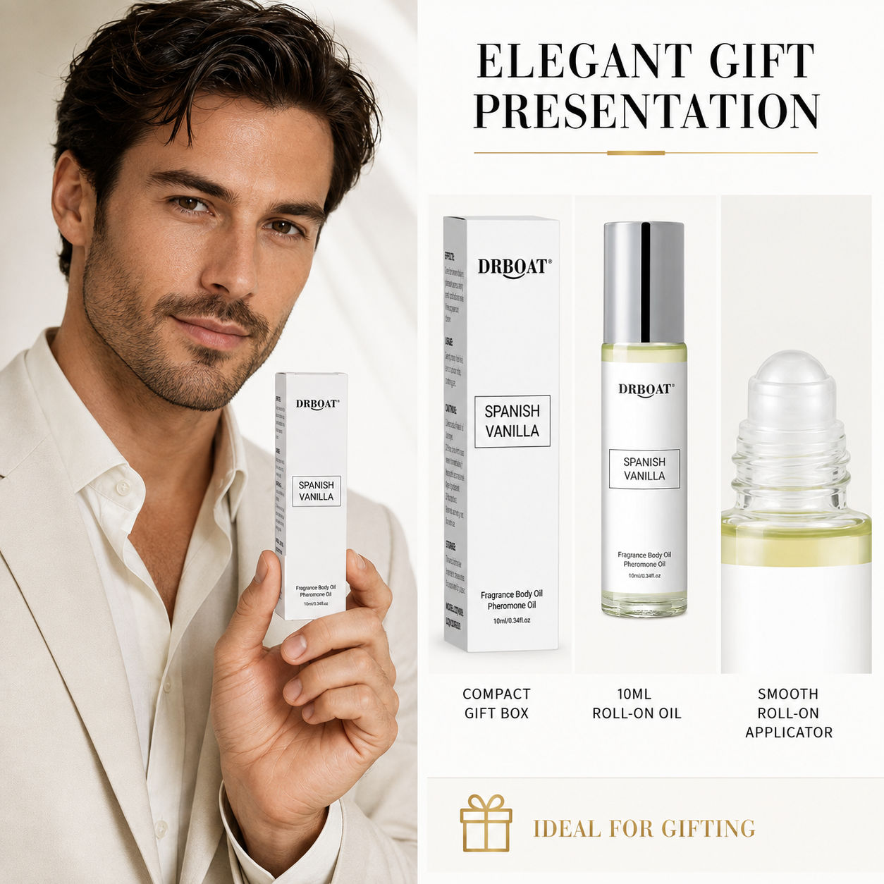 น้ำมันบำรุงผิวกลิ่นไวท์อูด ผสม - Body Oil บทวิจารณ์และราคา
