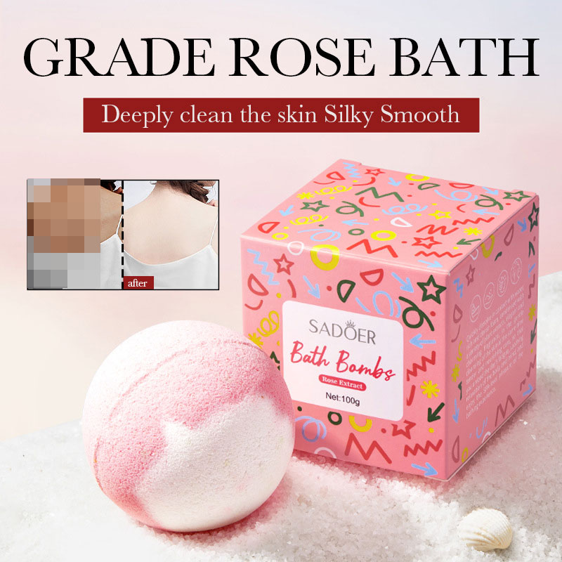 Salt Ball SADOER Rose Bath Bal - Bath Salts บทวิจารณ์และราคา