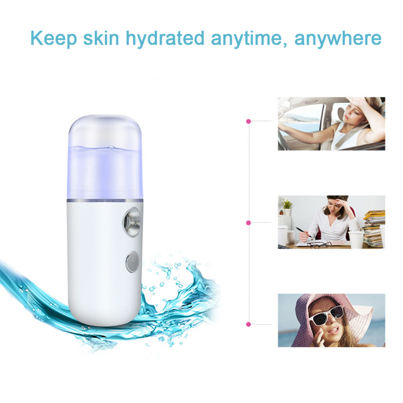 เครื่องพ่นละอองน้ำแบบชาร์จไฟได - Face Steamer บทวิจารณ์และราคา