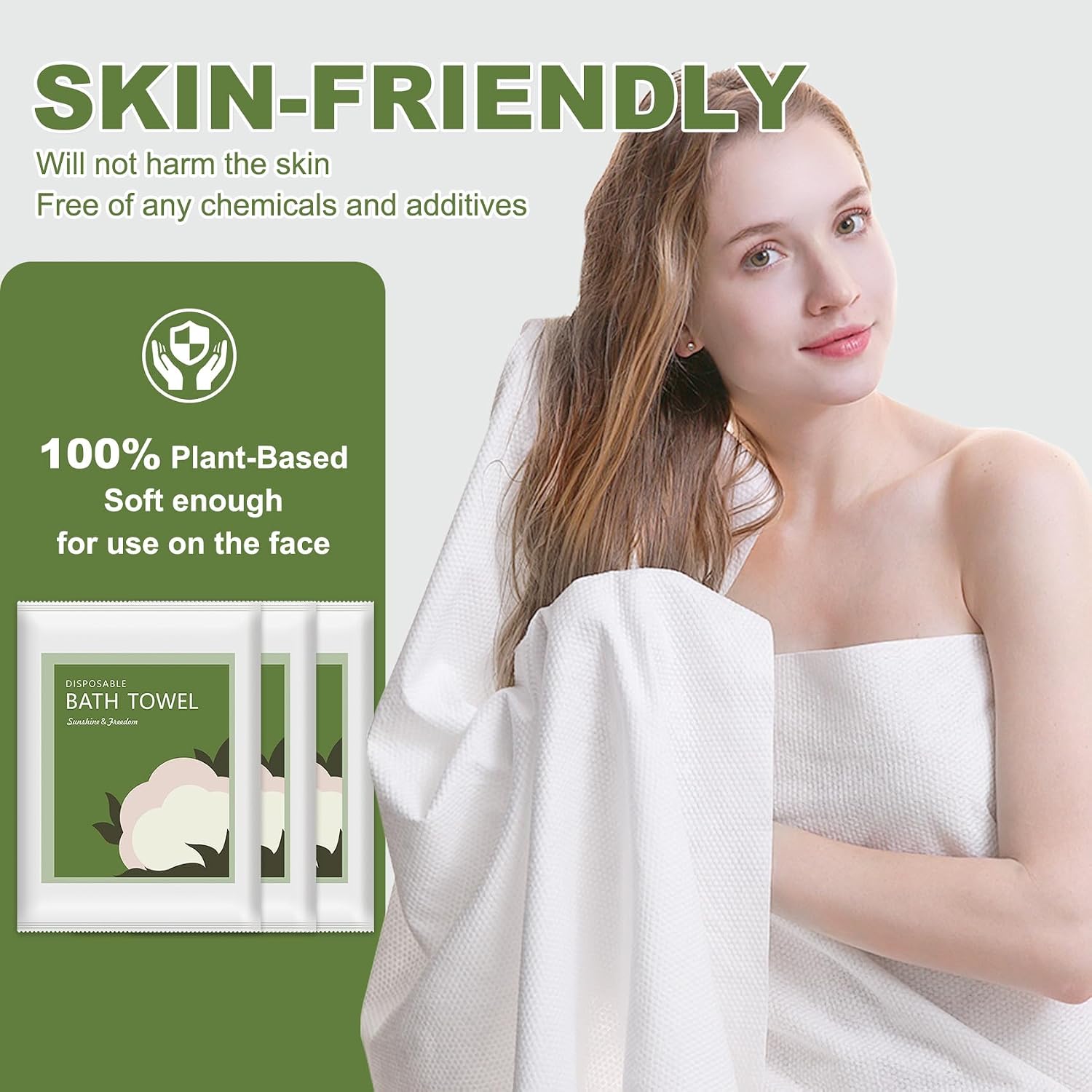 ผ้าขนหนูอาบน้ำแบบใช้แล้วทิ้ง 1 - Spa Towel บทวิจารณ์และราคา