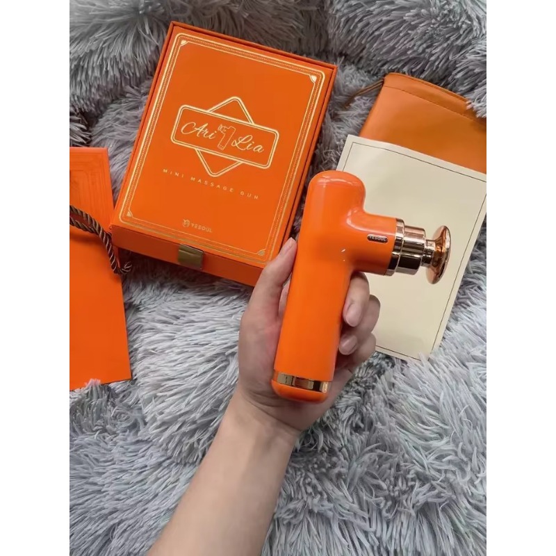 ปืนนวดฟิตเนสขนาดเล็ก 3 หัว มอเ - Massage Gun บทวิจารณ์และราคา