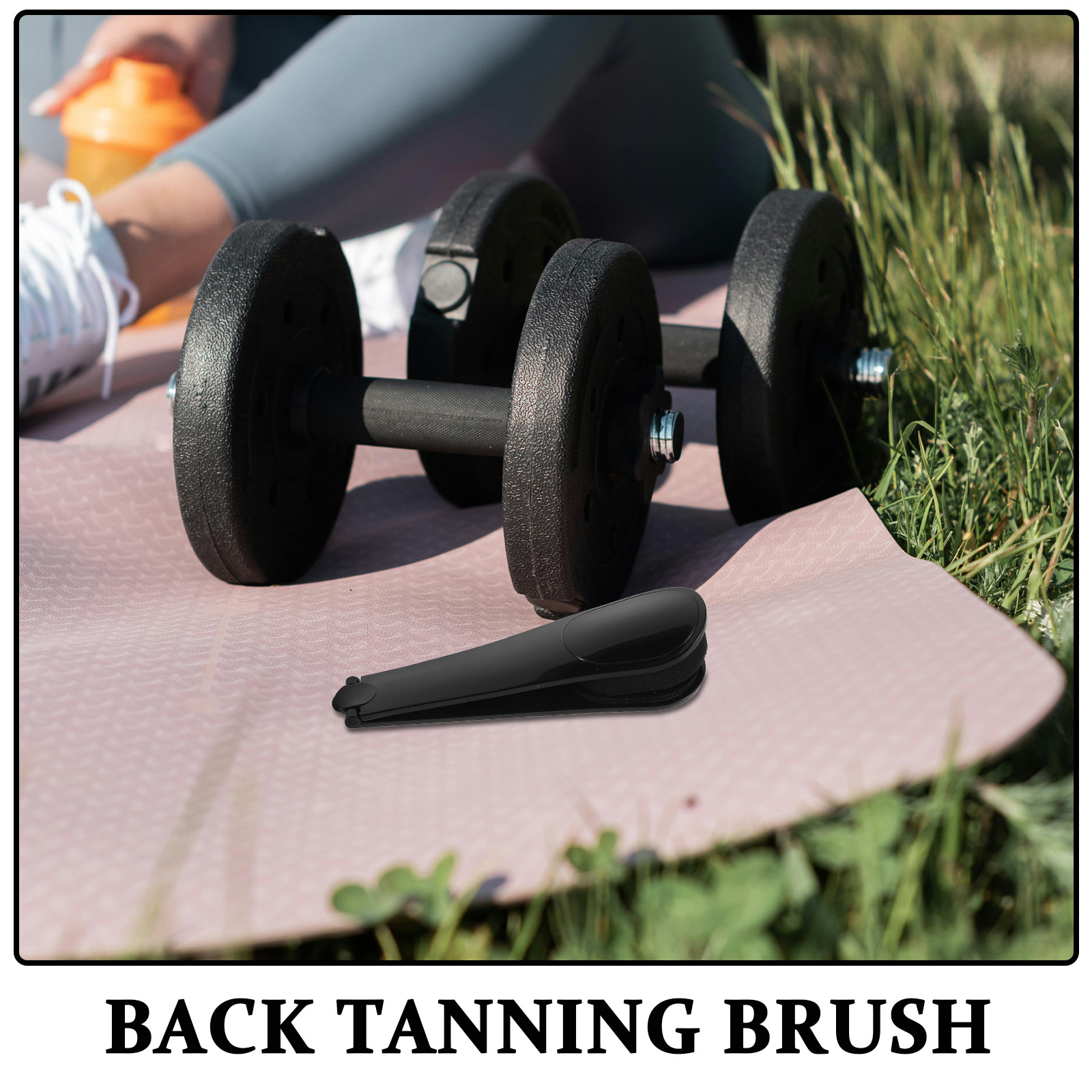 แปรงทาครีมอาบแดดแบบพับได้ ด้าม - Body Brush บทวิจารณ์และราคา