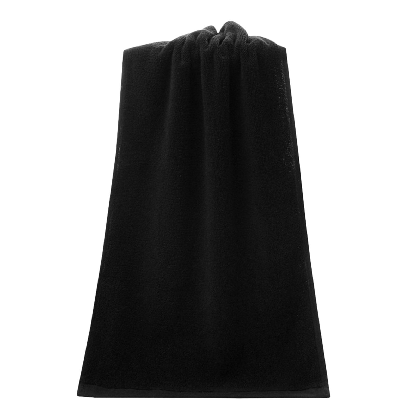 ผ้าเช็ดมือผ้าฝ้ายสีดำขนาดใหญ่พ - Spa Towel บทวิจารณ์และราคา