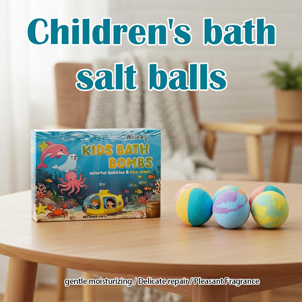 6 ลูก/กล่อง บาธบอมบ์หลากสีสัน  - Bath Salts บทวิจารณ์และราคา