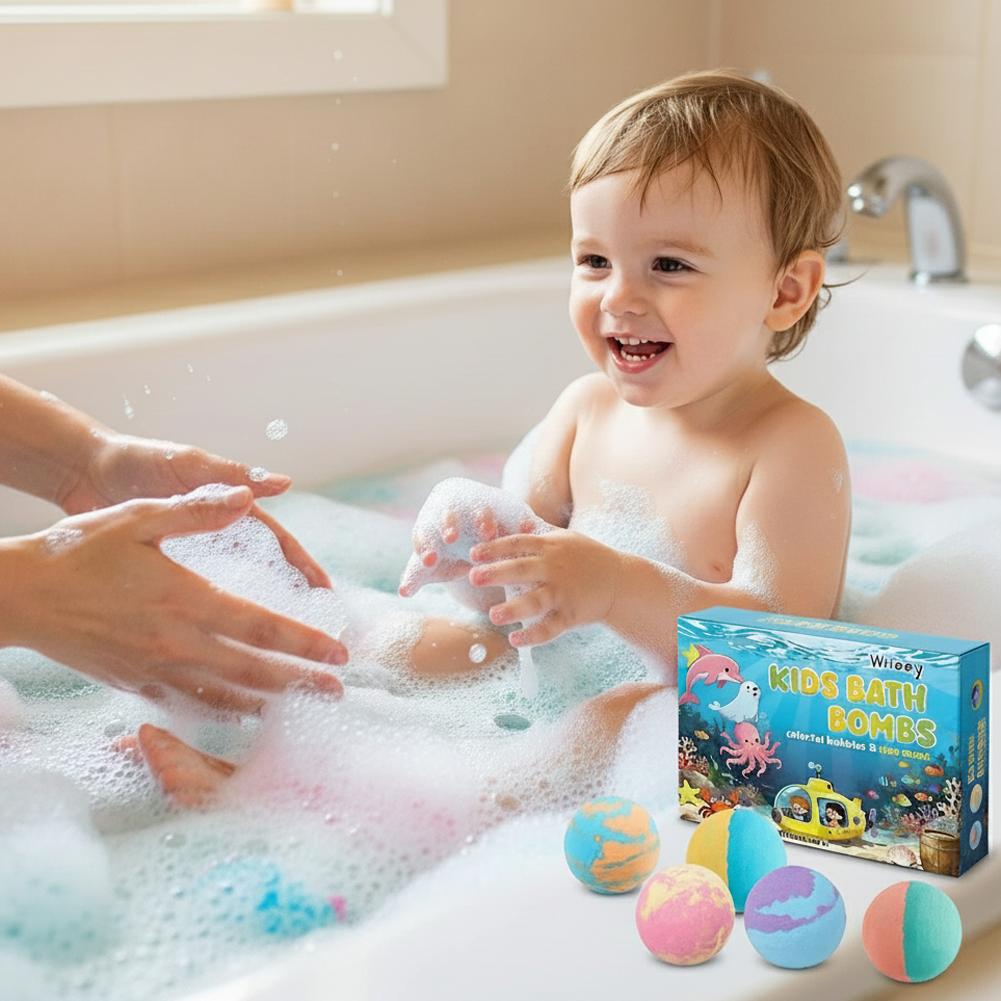 6 ลูก/กล่อง บาธบอมบ์หลากสีสัน  - Bath Salts บทวิจารณ์และราคา