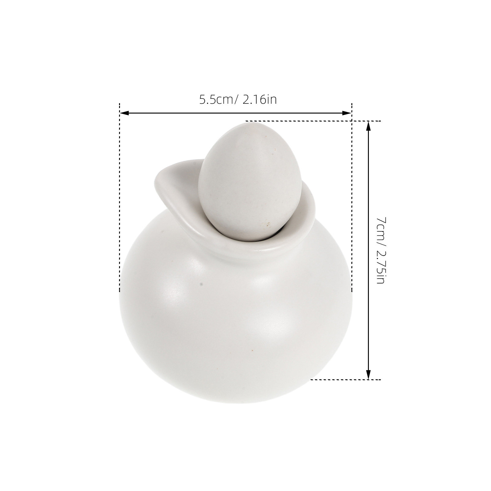 ขวดน้ำมันหอมระเหยเซรามิก 40 มล - Spa Massager บทวิจารณ์และราคา