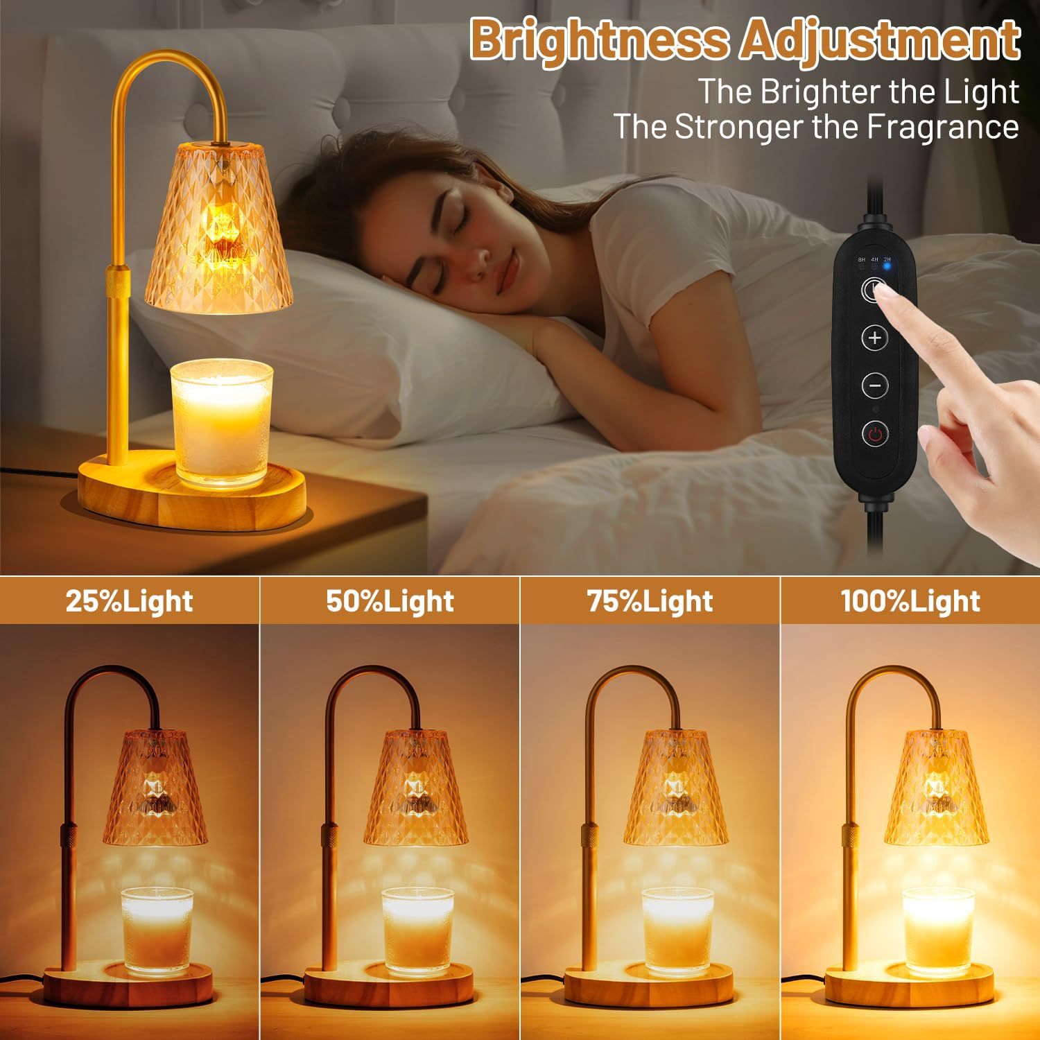 โคมไฟอุ่นเทียนไร้เปลวไฟ พร้อมโ - Wax Warmer บทวิจารณ์และราคา
