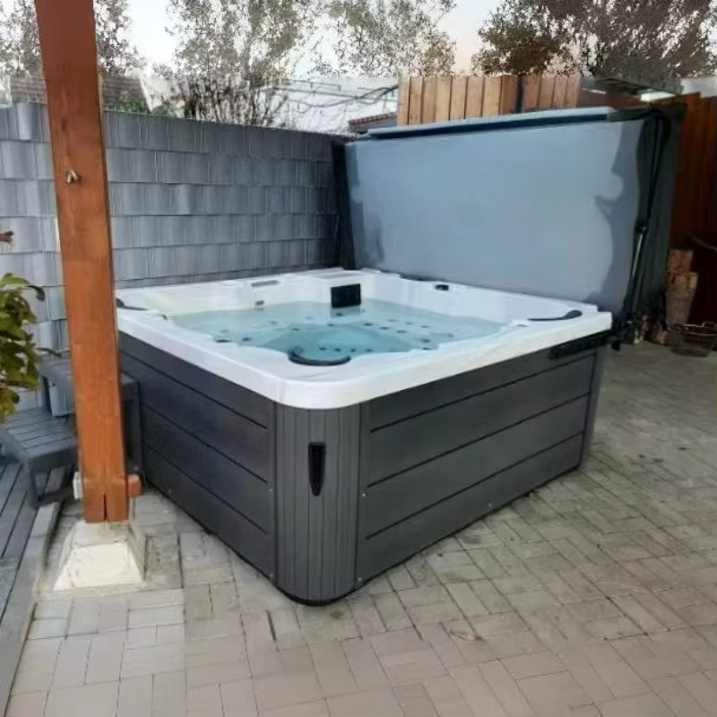 อ่างอาบน้ำนวดตัวอะคริลิก อ่างน - Hot Tub บทวิจารณ์และราคา