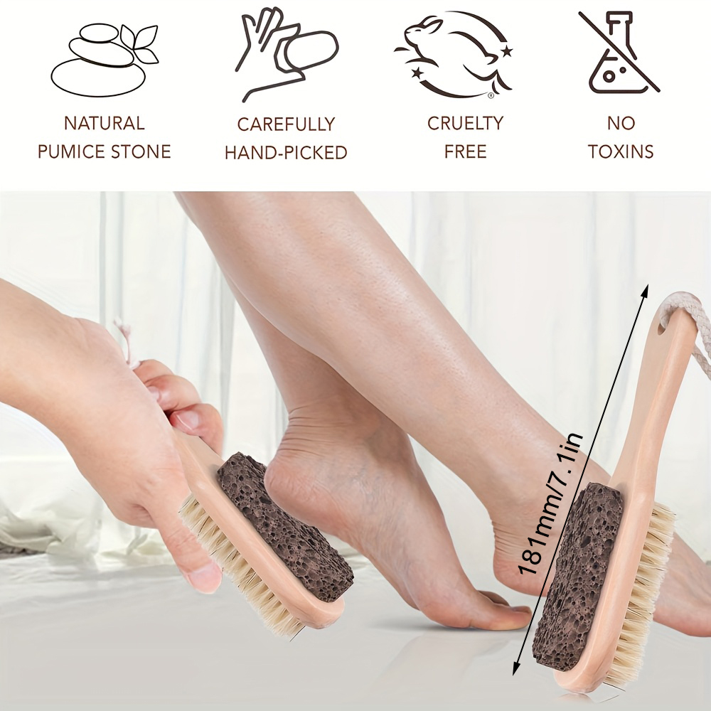 แปรงขัดผิวแบบแห้ง 2 ชิ้น และตะ - Body Brush บทวิจารณ์และราคา