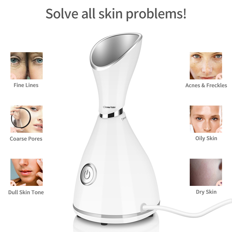 เครื่องพ่นไอน้ำร้อนนาโนไอออนิก - Face Steamer บทวิจารณ์และราคา