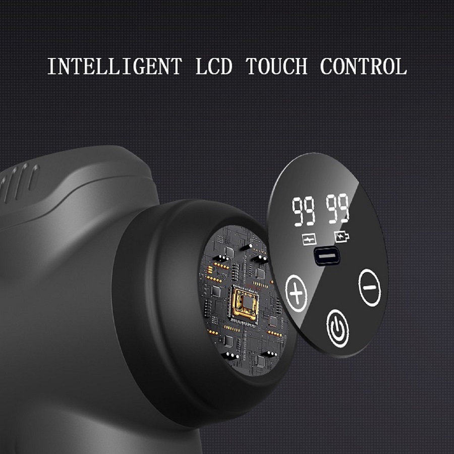 99 ระดับนวดปืน Fascia กล้ามเนื - Massage Gun บทวิจารณ์และราคา