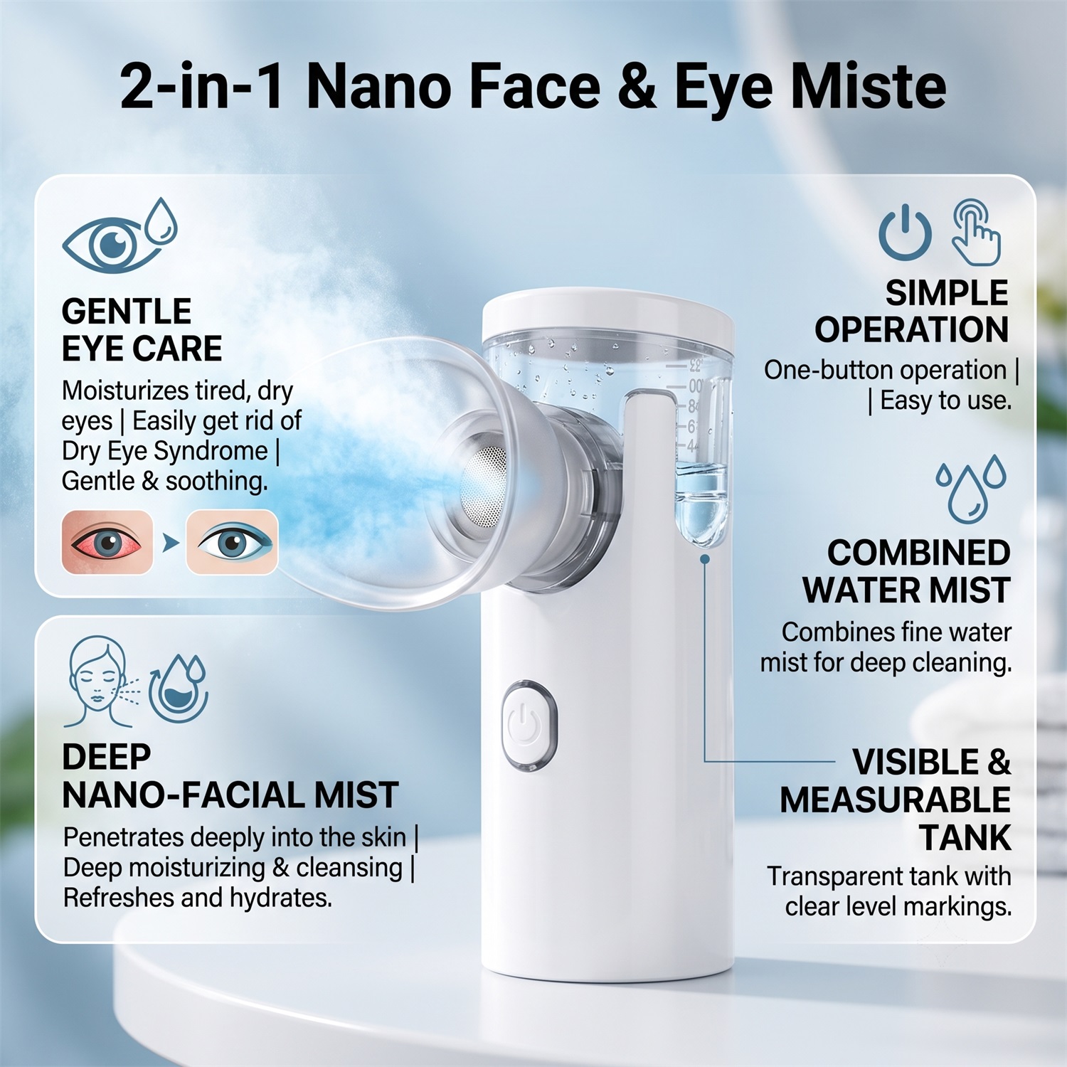เครื่องพ่นไอน้ำบำรุงผิวหน้าแบบ - Face Steamer บทวิจารณ์และราคา